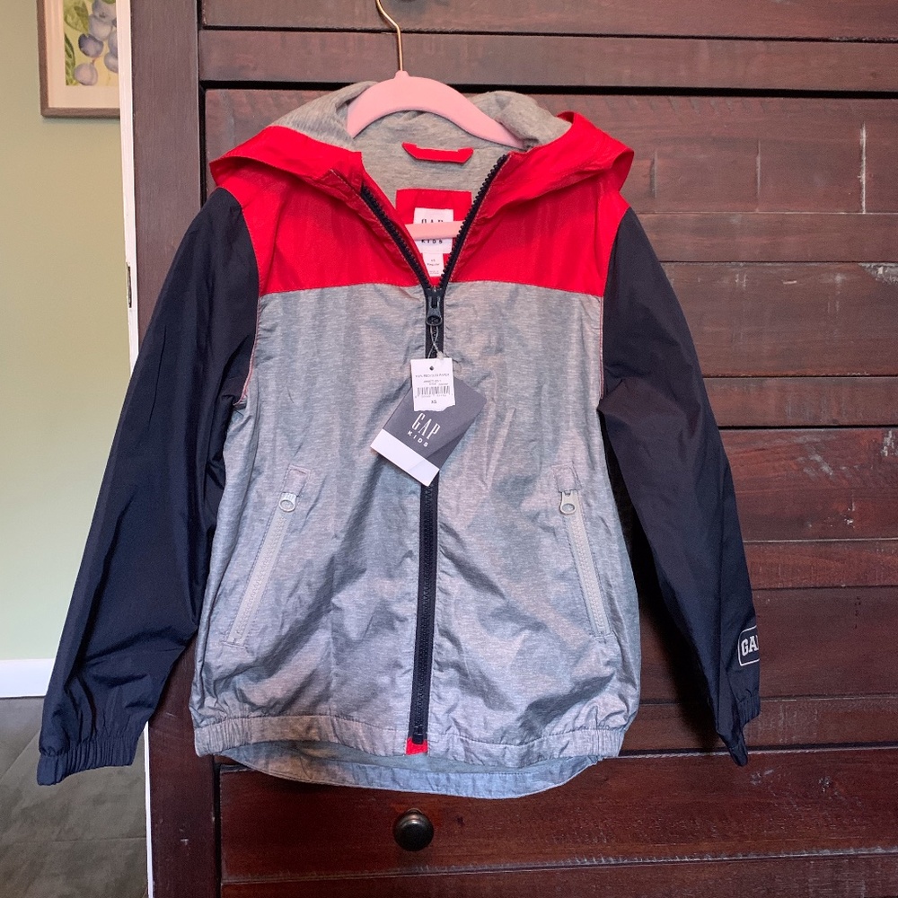 Gap Boys Hooded Full Zip Jacket XS